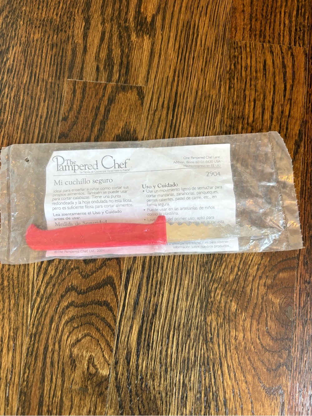 The Pampered Chef My Safe Cutter Kid’s Knife Safety #2904
